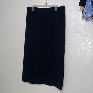 NWT Black Divided Skirt